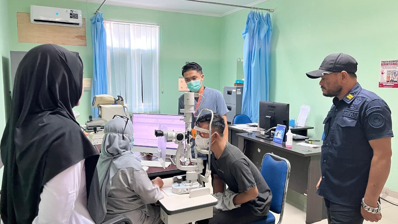 Penuhi Hak Kesehatan, Lapas Tanjungpandan Rujuk Warga Binaan ke RSUD Belitung